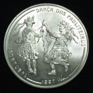 PORTUGAL , 1000 ESCUDOS DE 1997 . PLATA