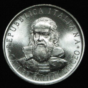 ITALIA , 500 LIRAS DE 1982 , PLATA